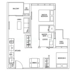 Sims Urban Oasis (D14), Condominium #619955201